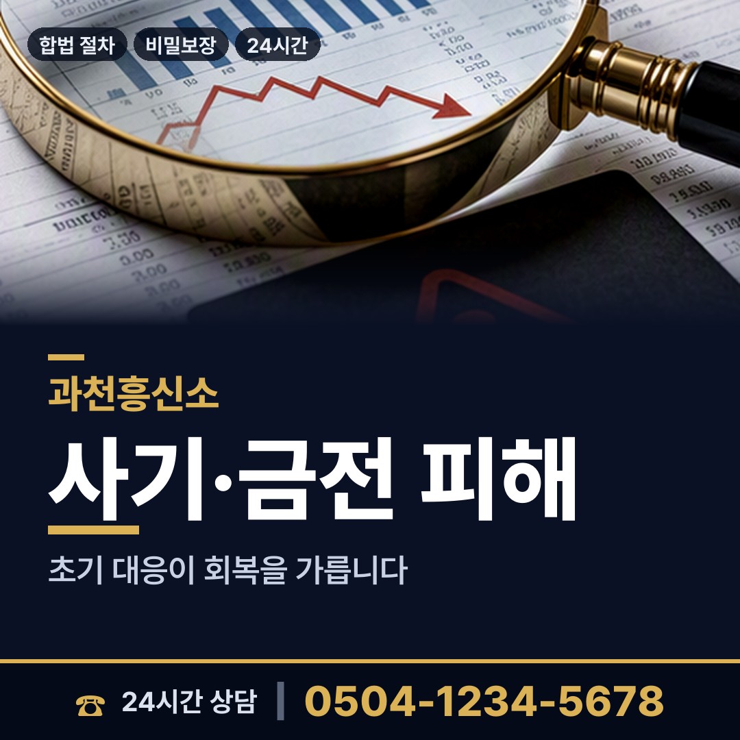 과천 중앙동 흥신소의뢰 상담 안내